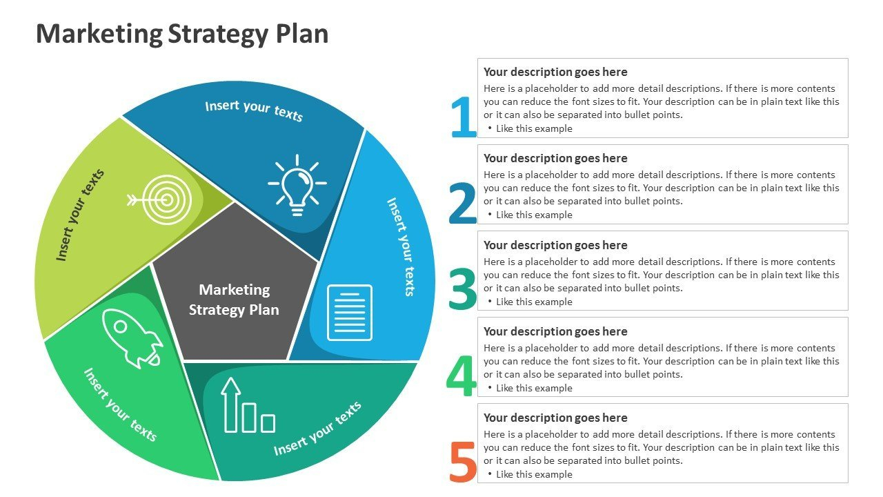 Marketing Strategy Plan In Strategy Document Template Powerpoint