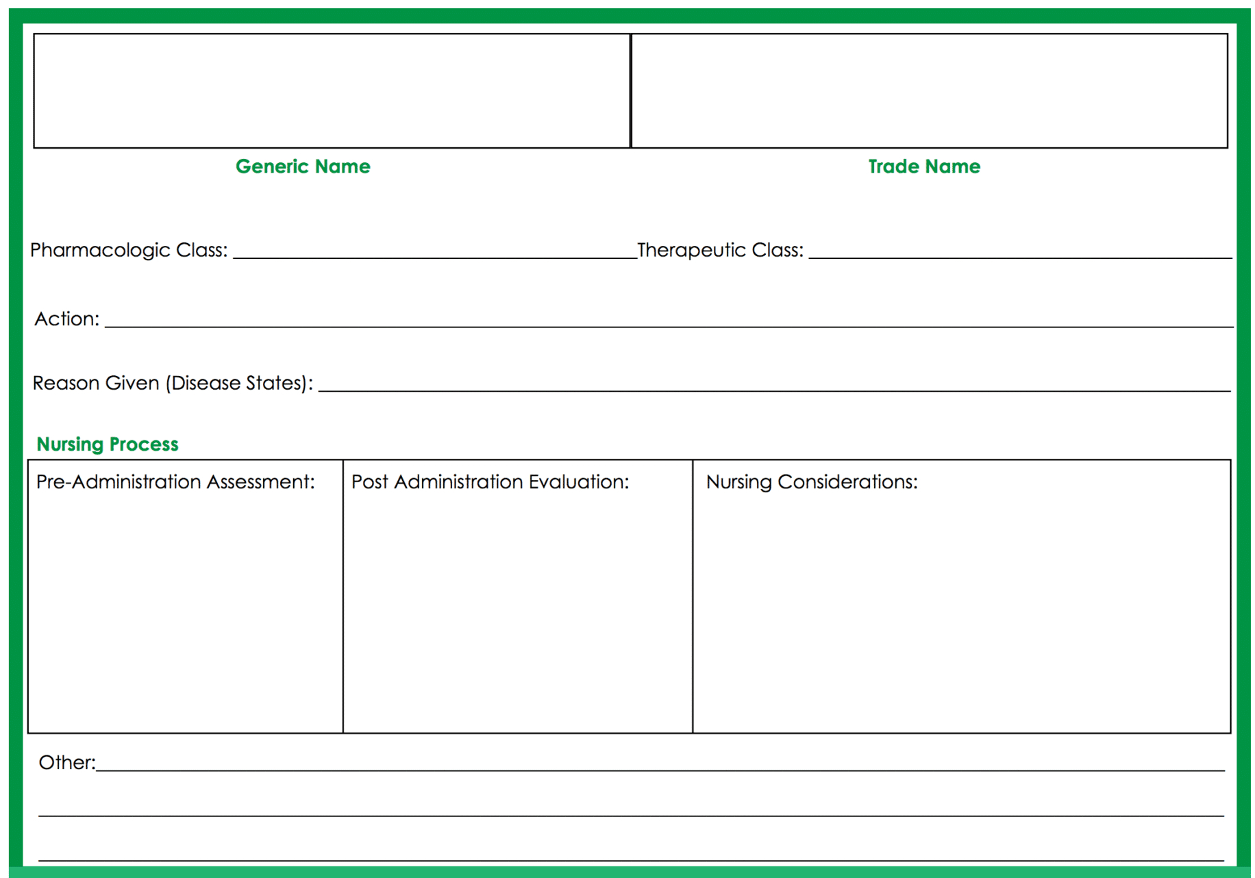 Med Cards Template - Zimer.bwong.co Within Med Card Template