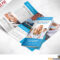 Medical Care And Hospital Trifold Brochure Template Free Psd Regarding Adobe Illustrator Brochure Templates Free Download