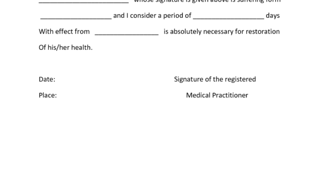 Medical Certificate Template Australia Fake Doctors Note pertaining to Australian Doctors Certificate Template