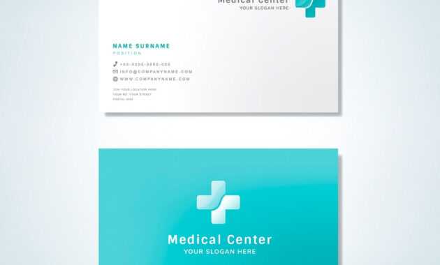 Medical Professional Business Card Design Mockup | Free intended for Medical Business Cards Templates Free