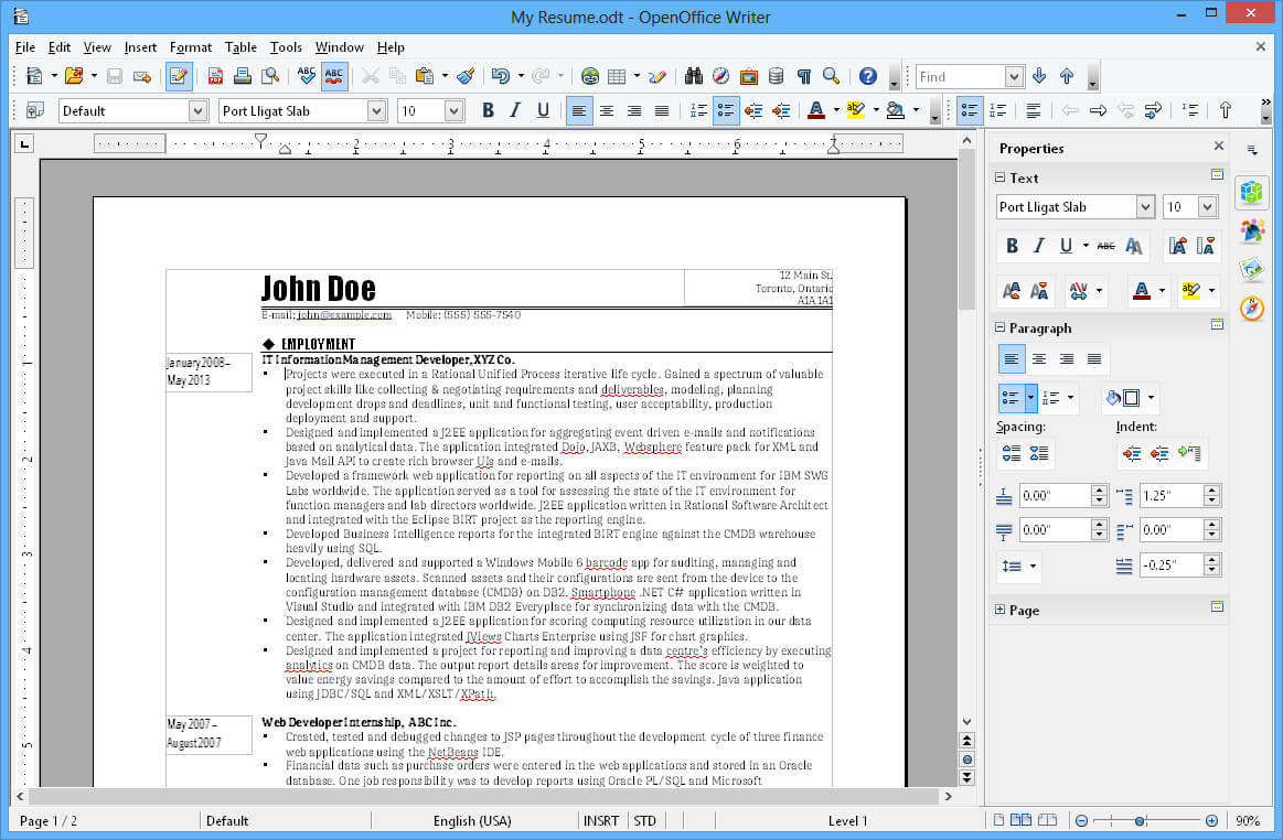 Microsoft Office Suit And Its Alternatives For Open Office Index Card Template