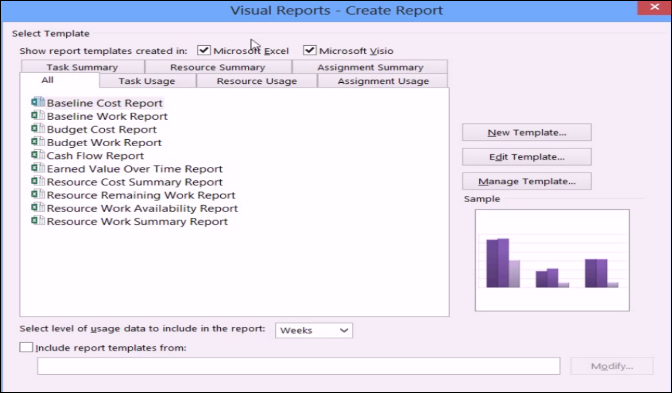 Microsoft Project 2013 Tutorial: Using Visual Reports Pertaining To Ms Project 2013 Report Templates