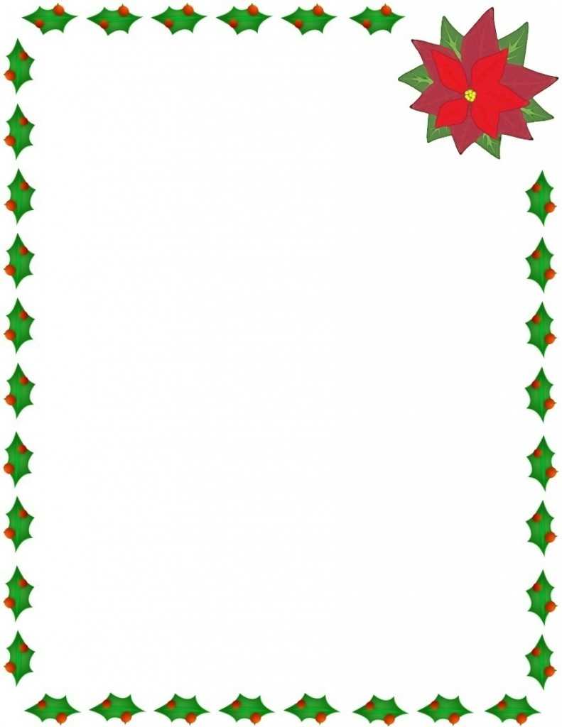 Microsoft Word Christmas Borders | Free Download Best With Regard To Christmas Border Word Template