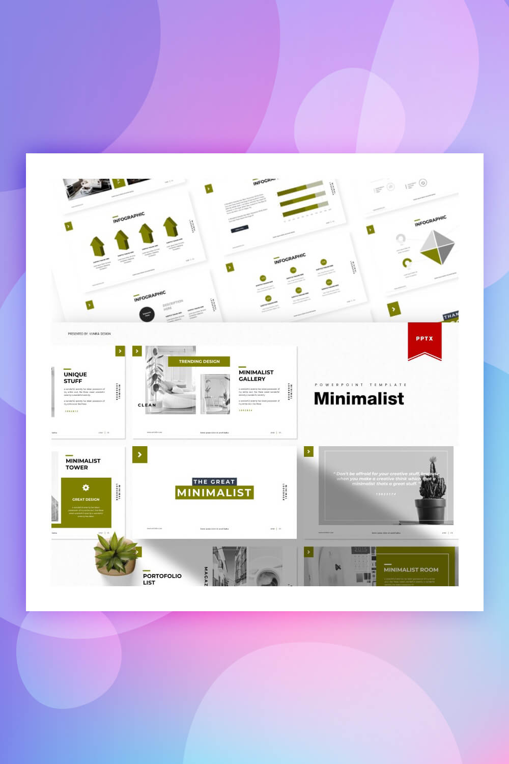 Minimal Presentation: 20 Powerpoint And Keynote Templates With Fancy Powerpoint Templates