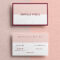 Minimalist Business Card, Modern Business Cards, Business inside Template For Calling Card