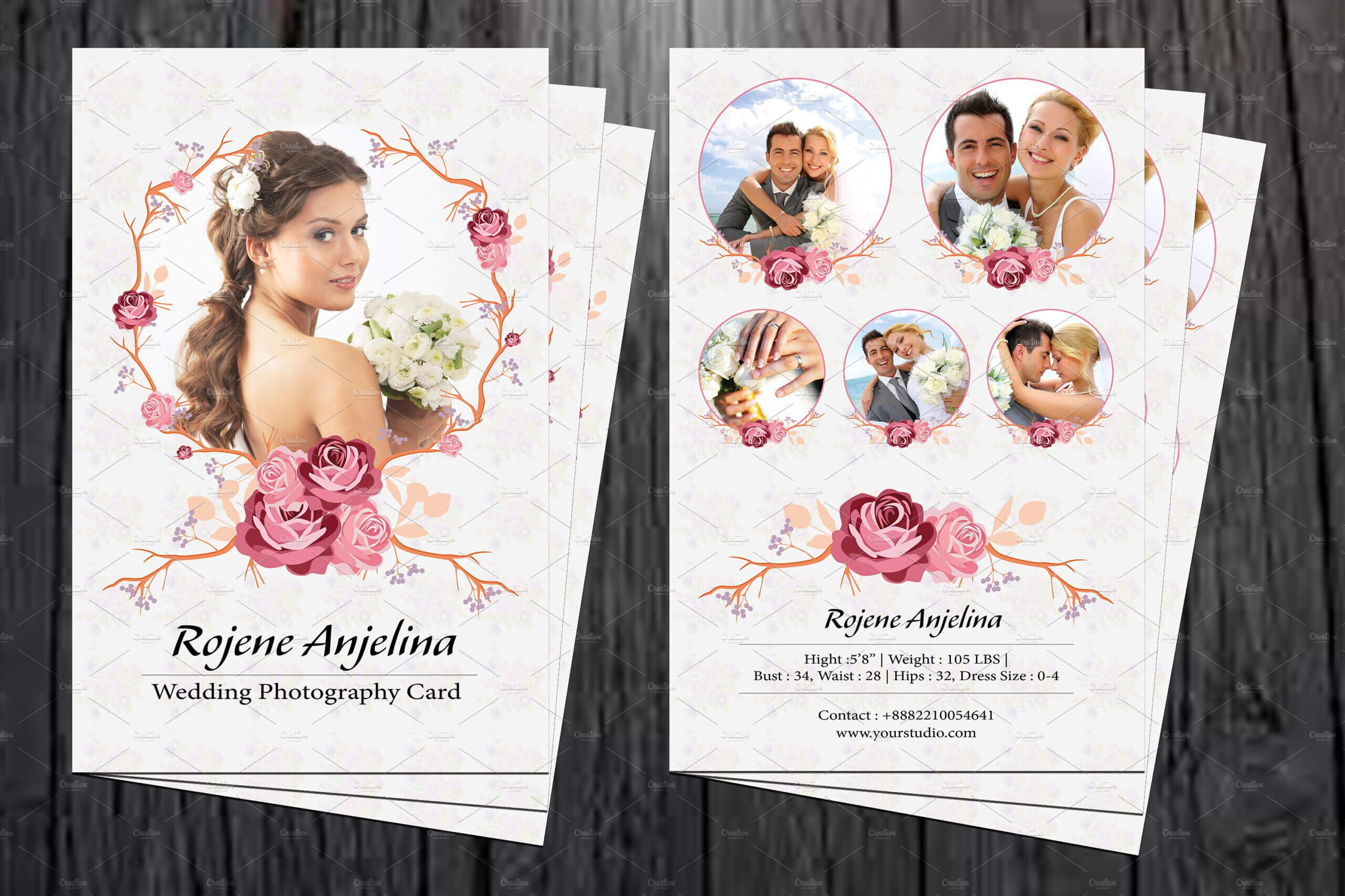 Model Comp Card Template – Sistec Intended For Comp Card Template Psd