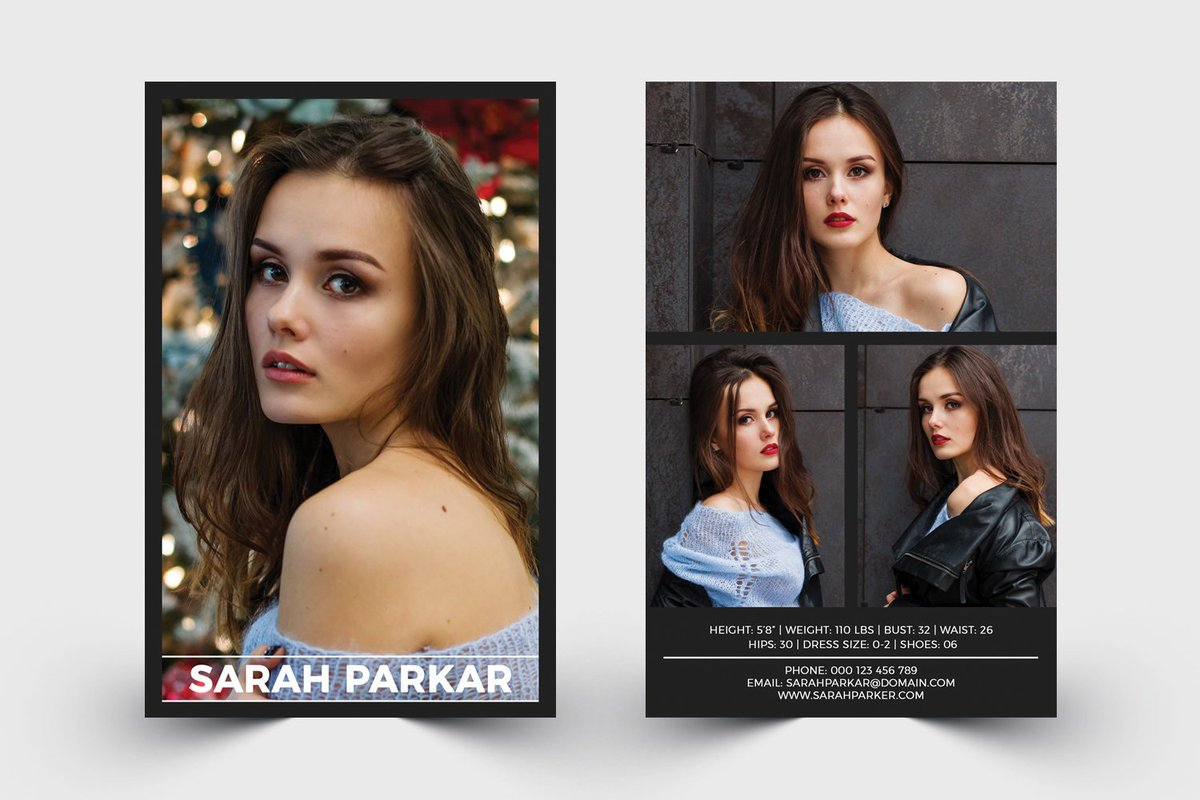 Modelingcompcard Hashtag On Twitter For Comp Card Template Download