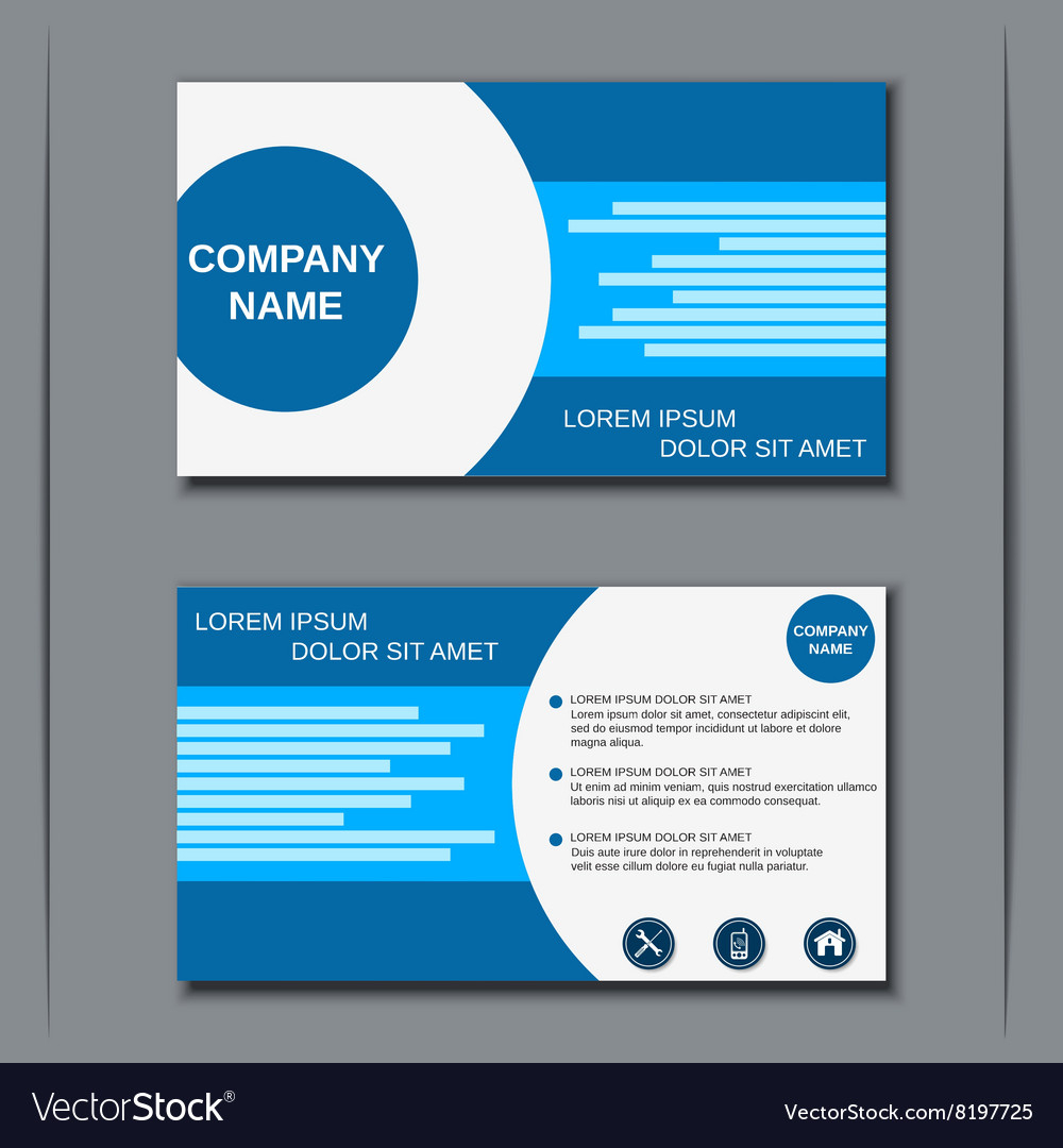 Modern Business Visiting Card Design With Regard To Download Visiting Card Templates