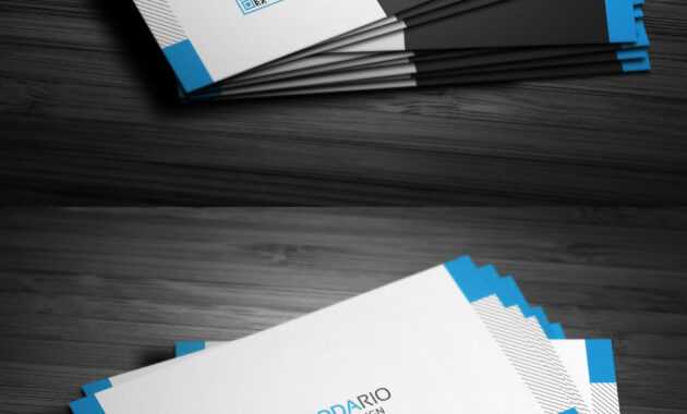 Modern Creative Business Card Template Psd | Create Business with Create Business Card Template Photoshop