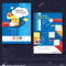 Modern Flat Design Flyer Template For Social Media Concept With Regard To Social Media Brochure Template