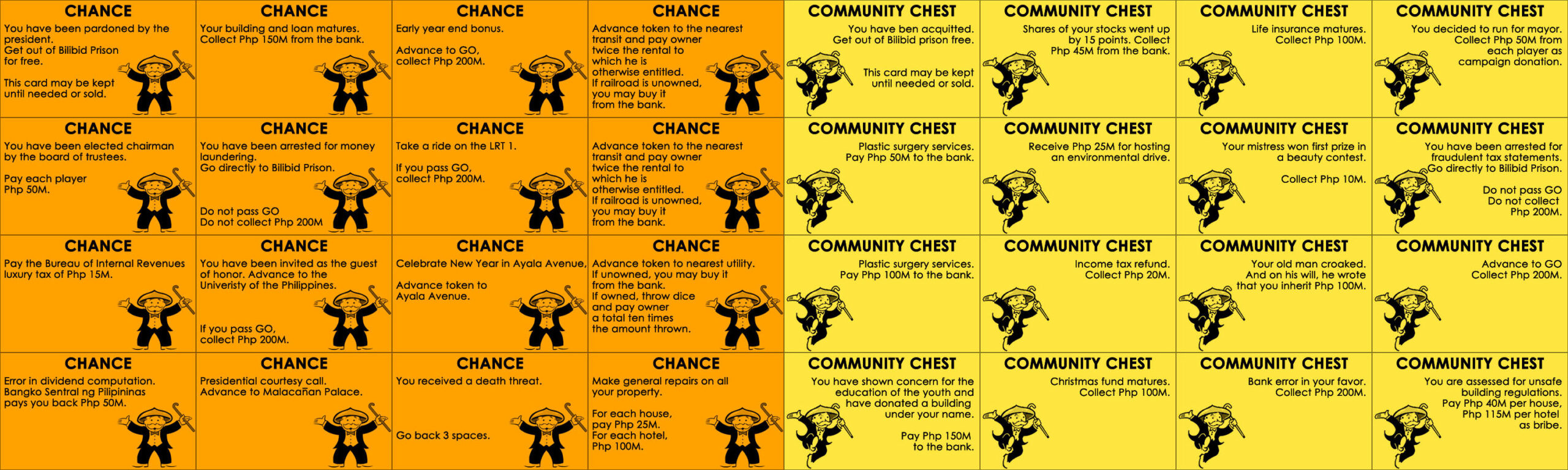 Monopoly Chance Cards Printable That Are Eloquent | Darryl's Pertaining To Monopoly Chance Cards Template