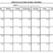 Month At A Glance Blank Calendar | Monthly Printable Calender pertaining to Month At A Glance Blank Calendar Template