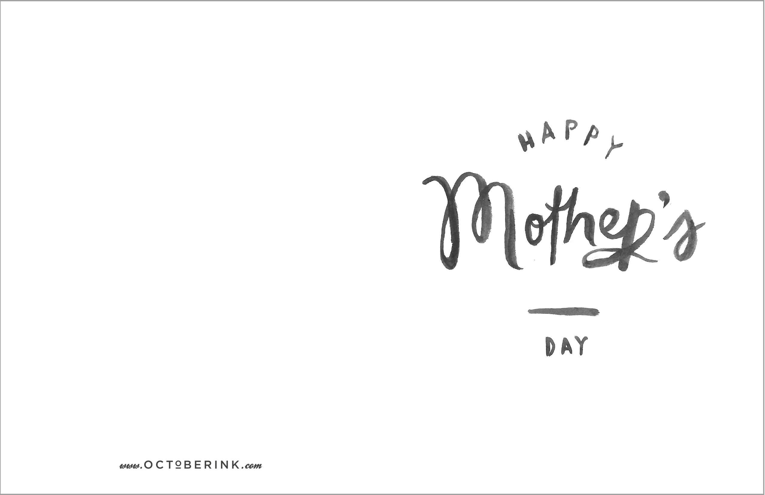 Mothers Day Cards Download #cards #download #mothers Throughout Mothers Day Card Templates