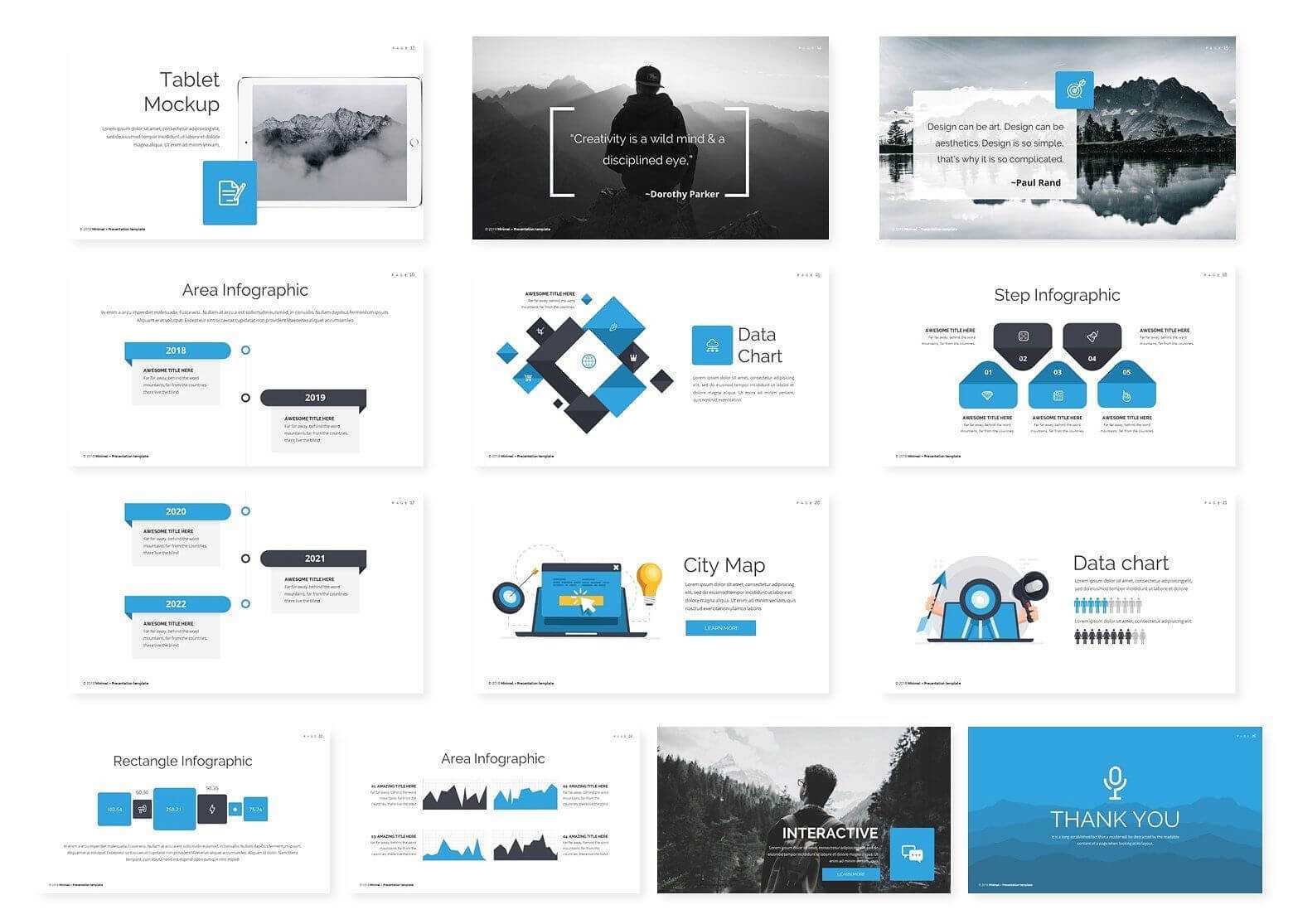 Mountain – Google Slides Template #image#replace#change Inside Powerpoint Replace Template