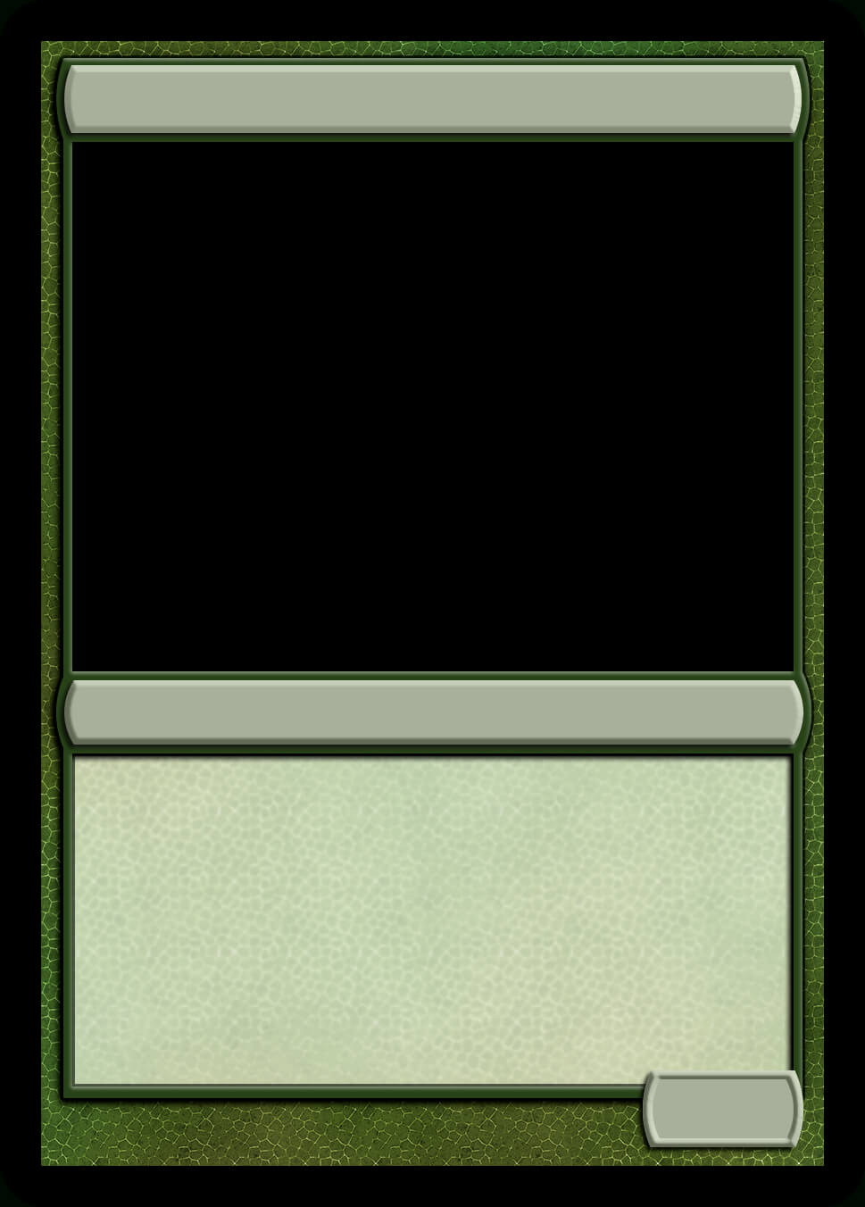 Mtg Monogreen Creature Template | Magic Cards, Magic The With Regard To Magic The Gathering Card Template