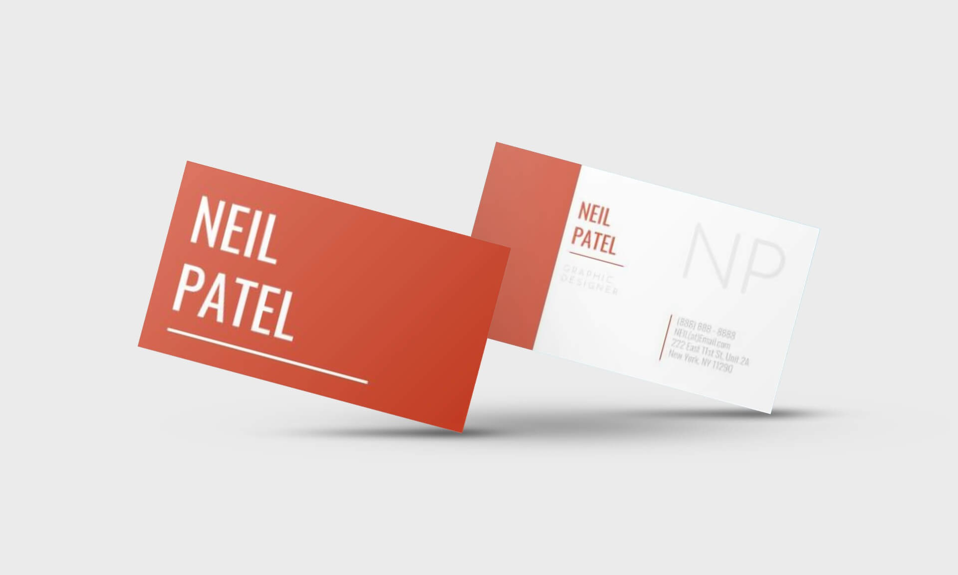Neil Patel Google Docs Business Card Template – Stand Out Shop Within Business Card Template For Google Docs