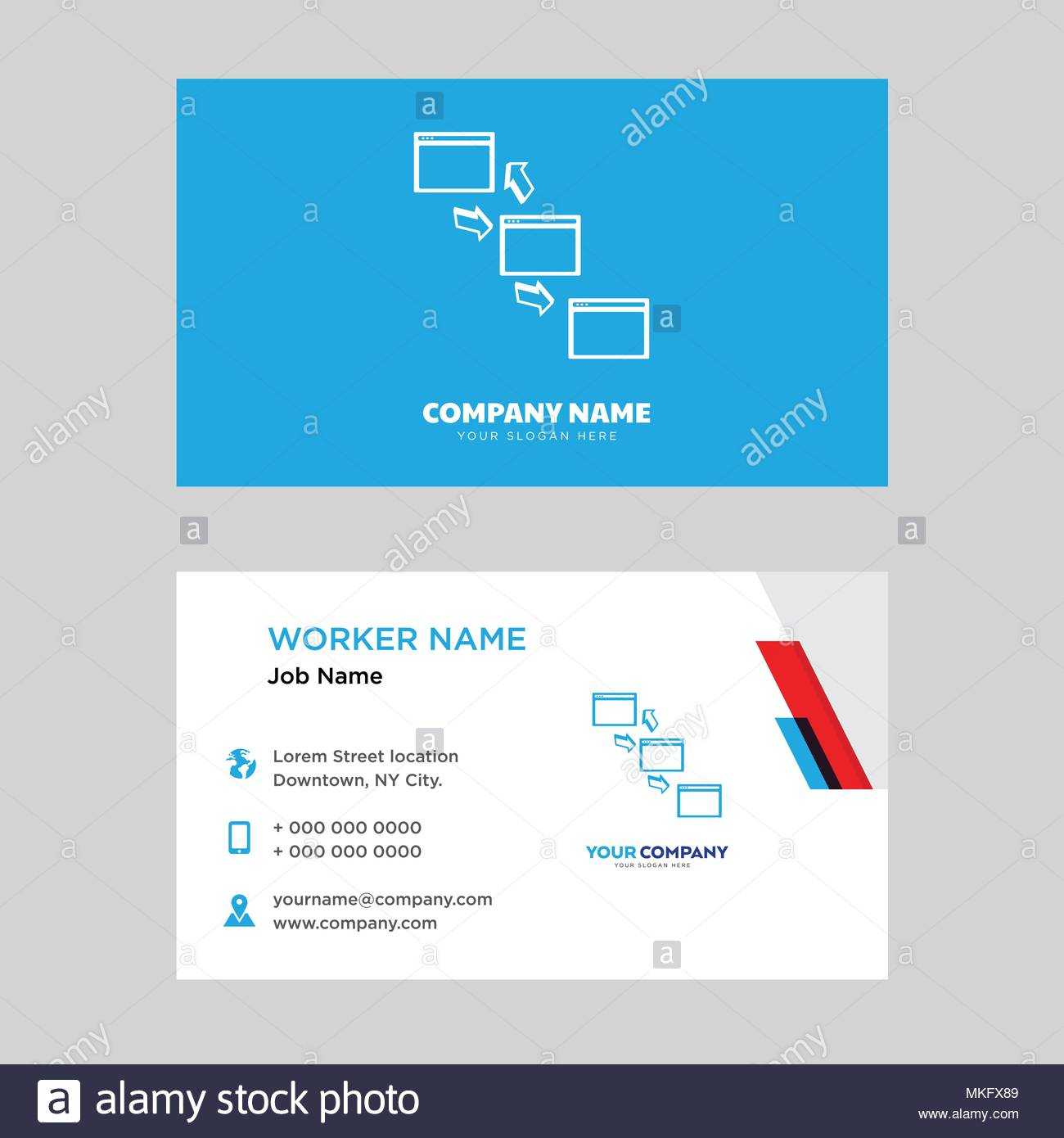 Networking Business Card Design Template, Visiting For Your With Regard To Networking Card Template