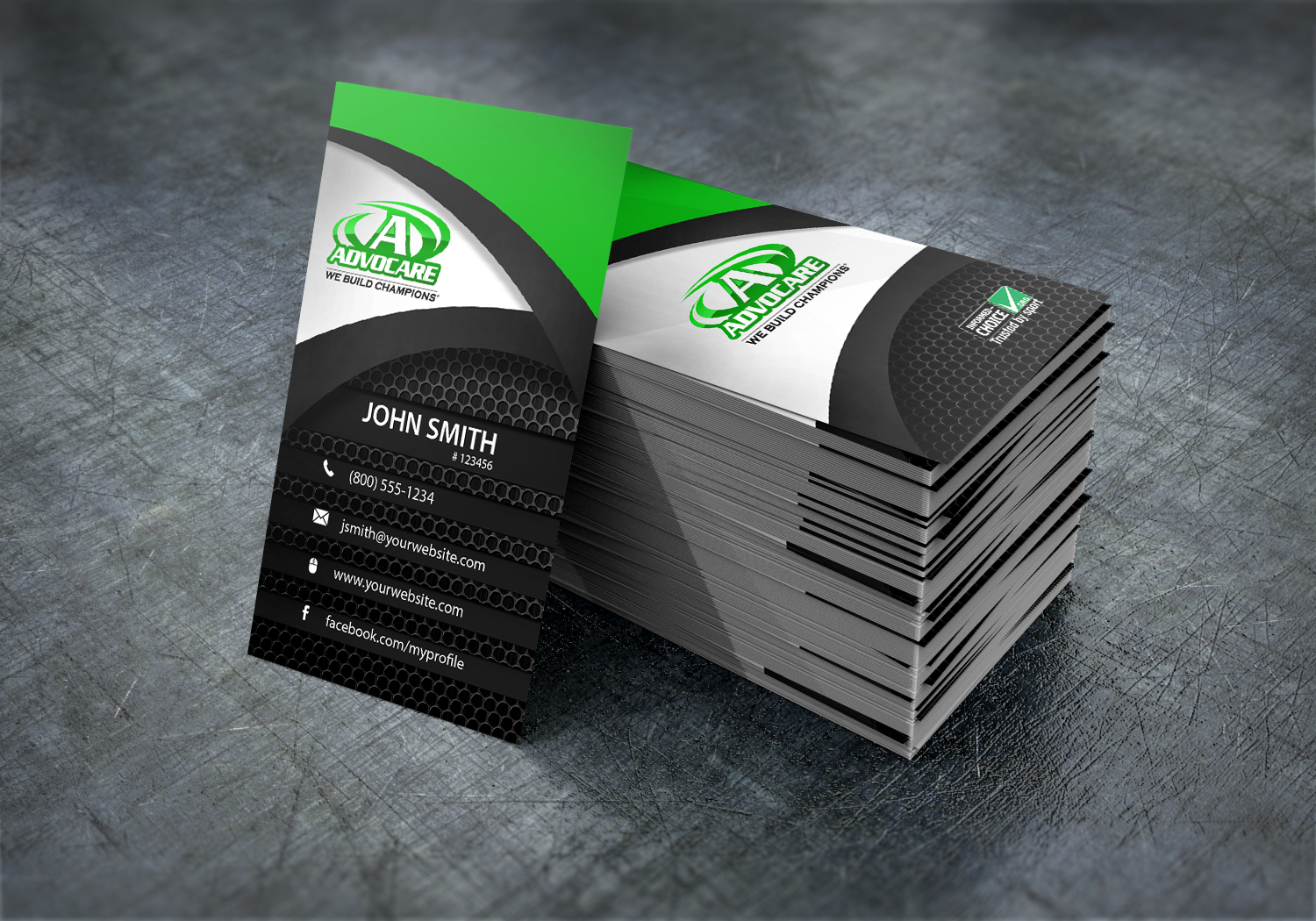 New Cards Are Here For Advocare Distributors! #mlm #advocare With Advocare Business Card Template