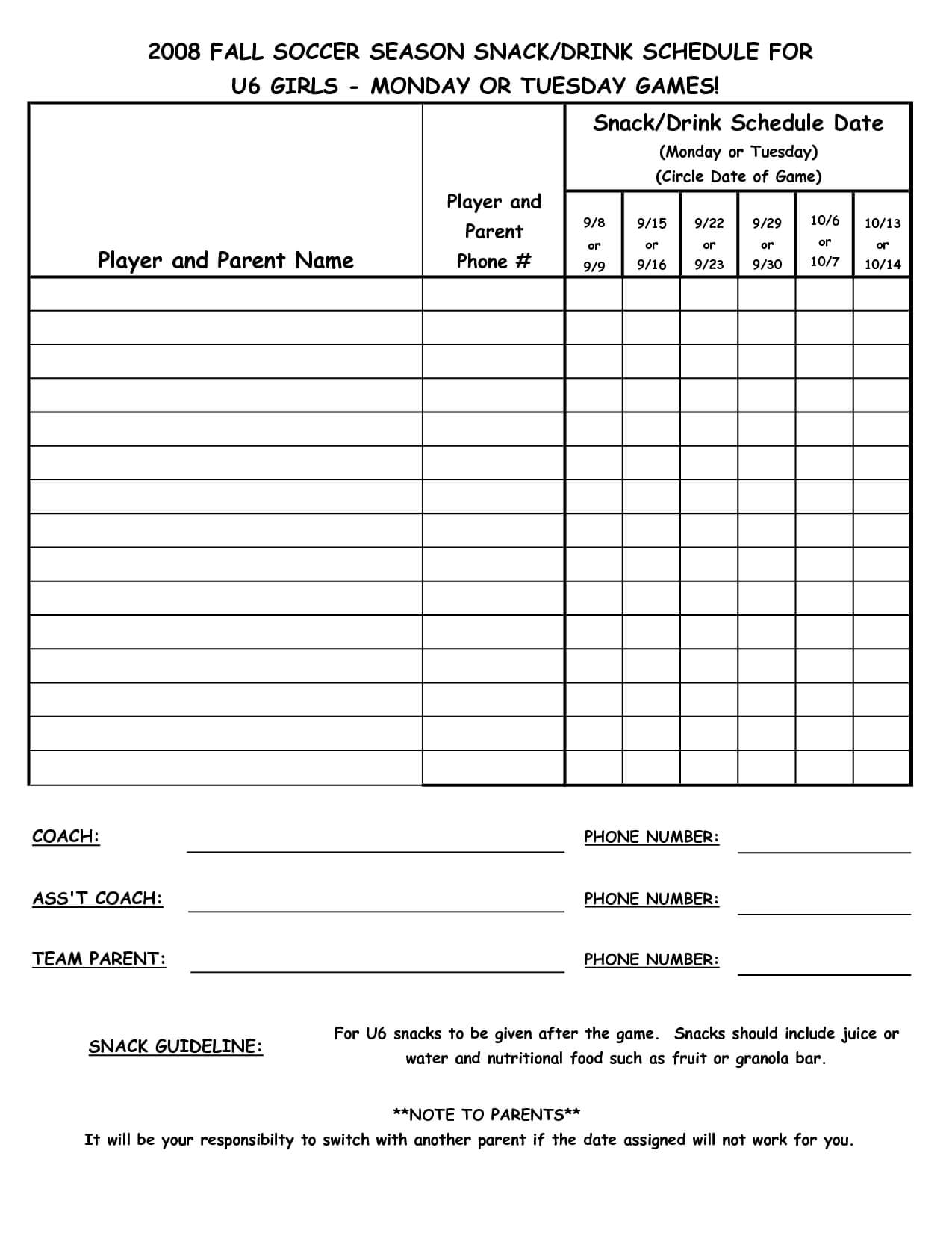 New Youth Baseball Lineup Template #exceltemplate #xls Within Soccer Referee Game Card Template