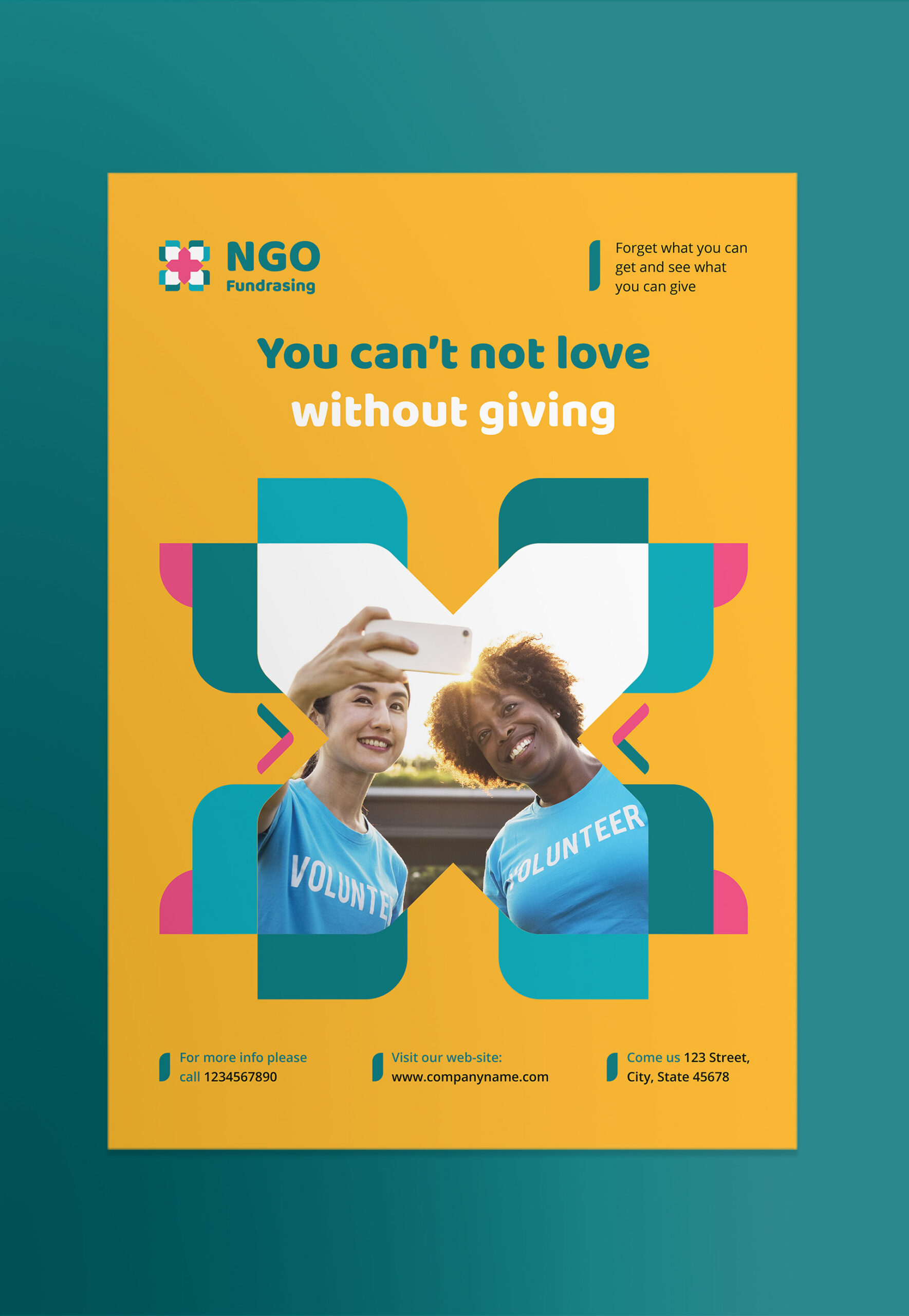 Ngo Templates Suite On Behance In Ngo Brochure Templates