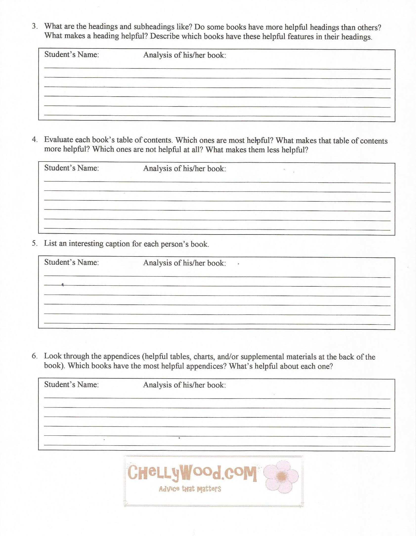 Nonfiction Diy Project Book Report Form Pg 2 Comes From My Throughout Nonfiction Book Report Template