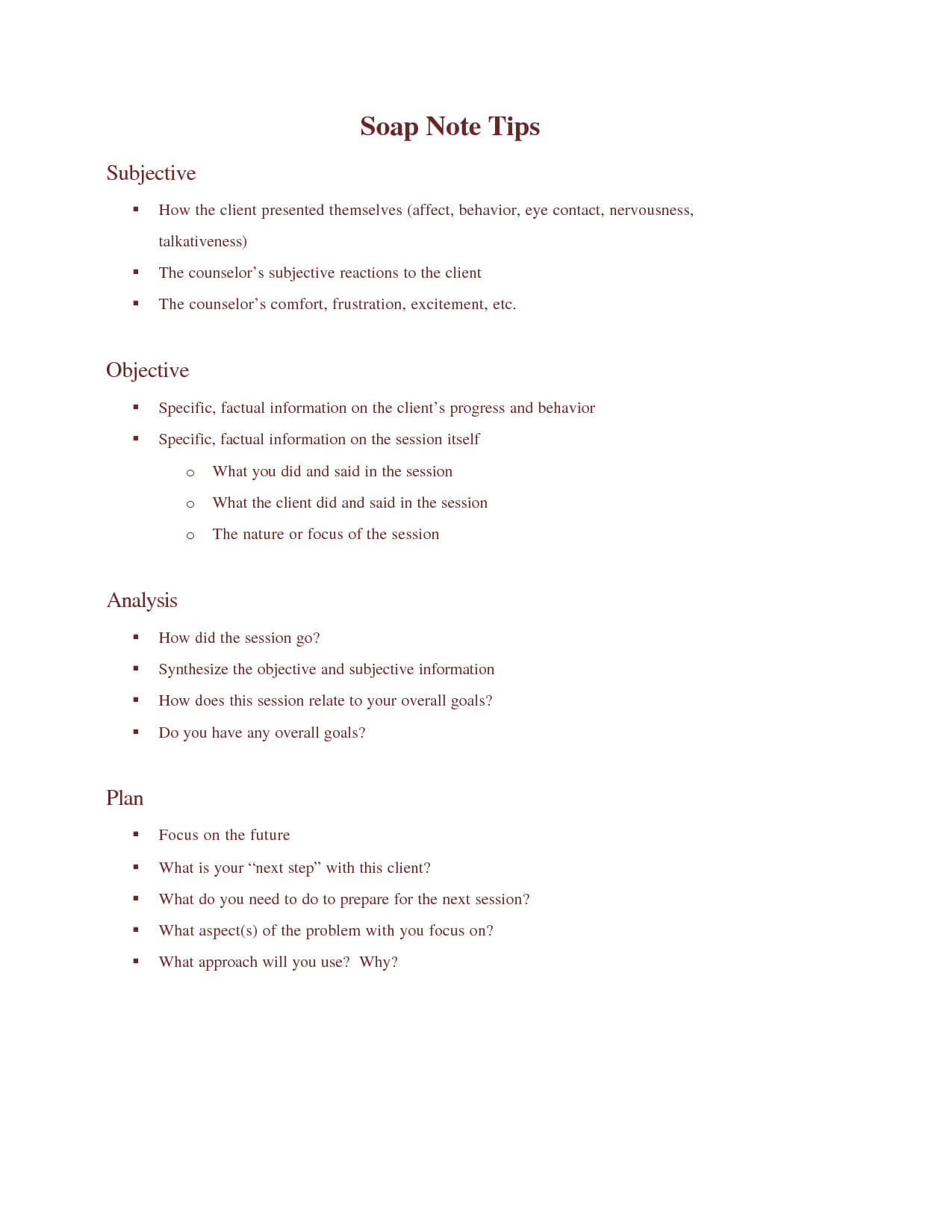 Note Templates In This Soap Note And Progress Note Kit For Soap Report Template