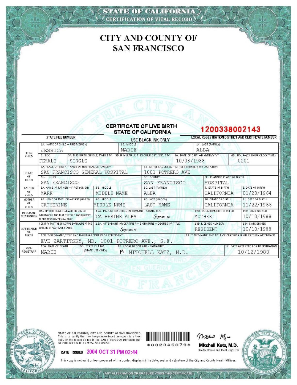 Novelty Birth Certificate Template | Fake Birth Certificate With Regard To Novelty Birth Certificate Template
