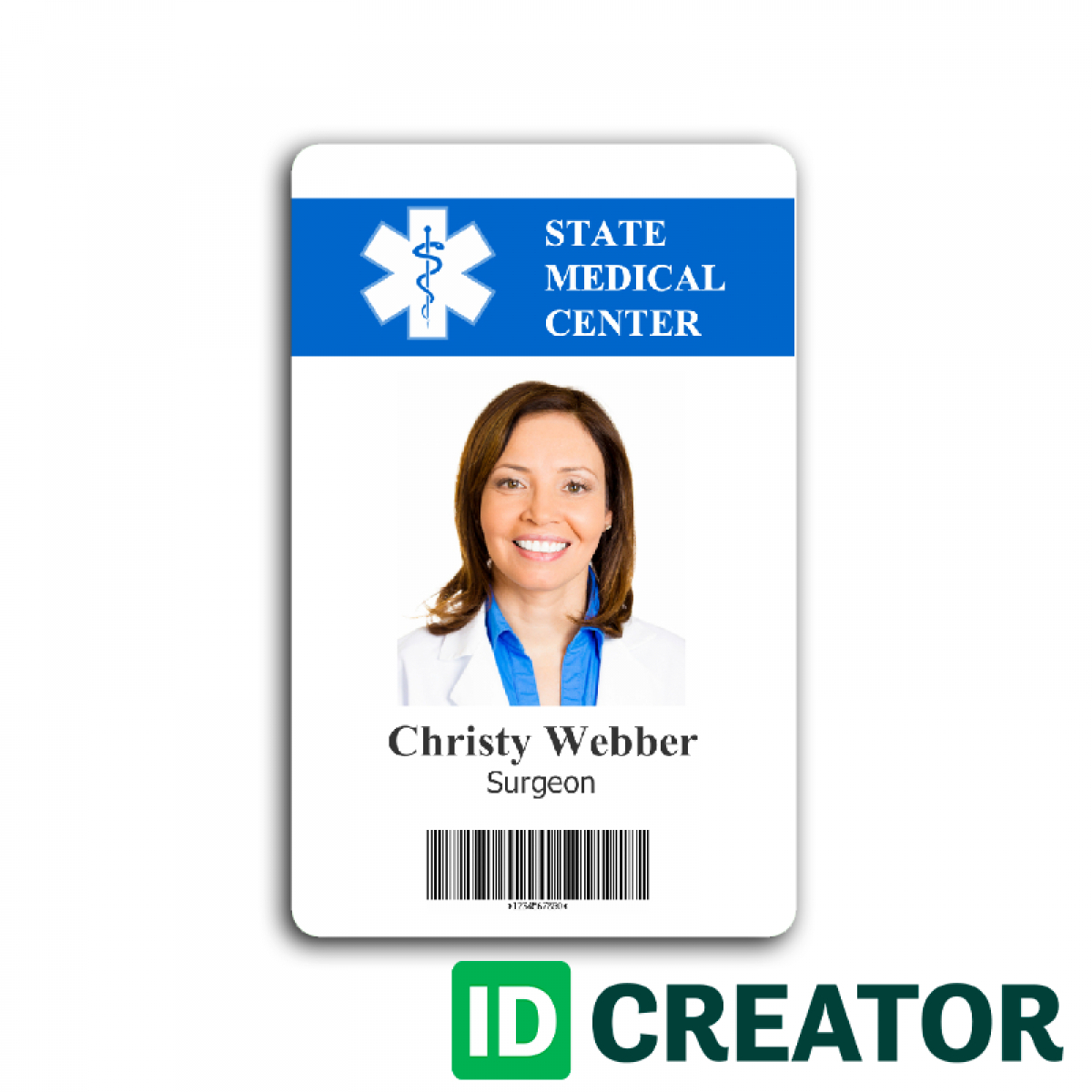 Nurse Id Badge Template – Ironi.celikdemirsan Inside Doctor Id Card Template