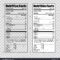 Nutrition Facts Information Label Template. Daily Value In Blank Food Label Template
