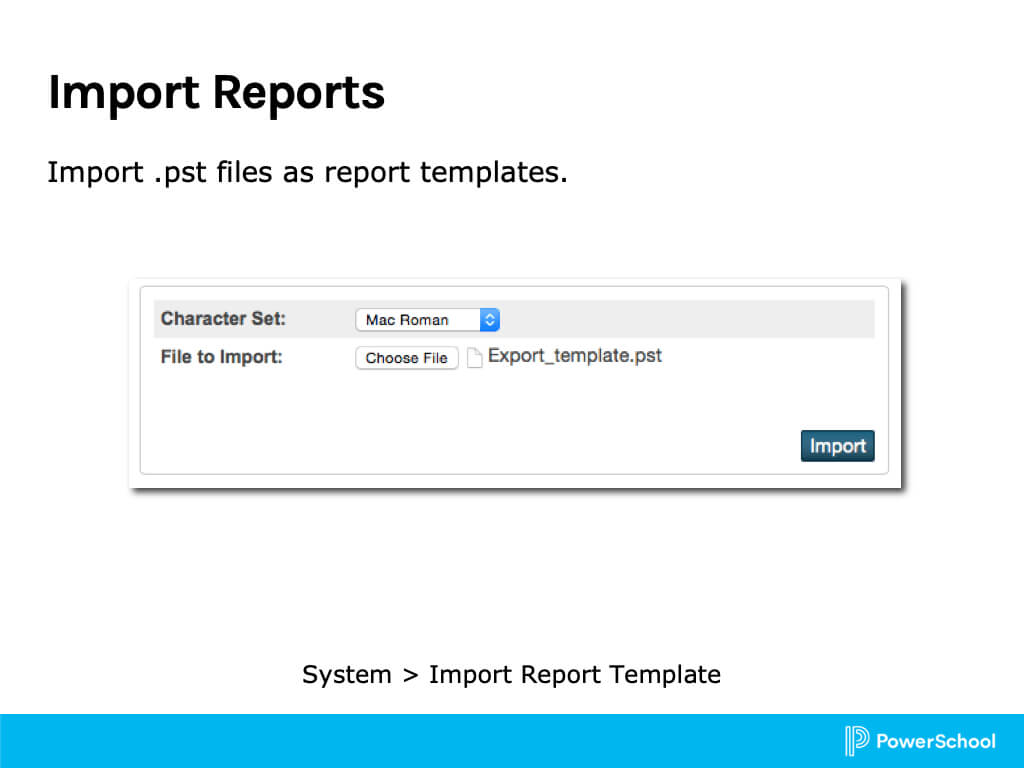 Object Reports 1: Basic Building Blocks Pertaining To Powerschool Reports Templates