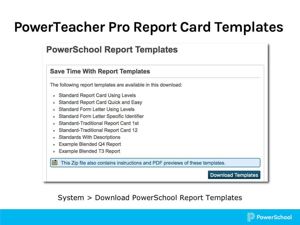 Object Reports 3: Report Cards And Transcripts Regarding Powerschool Reports Templates