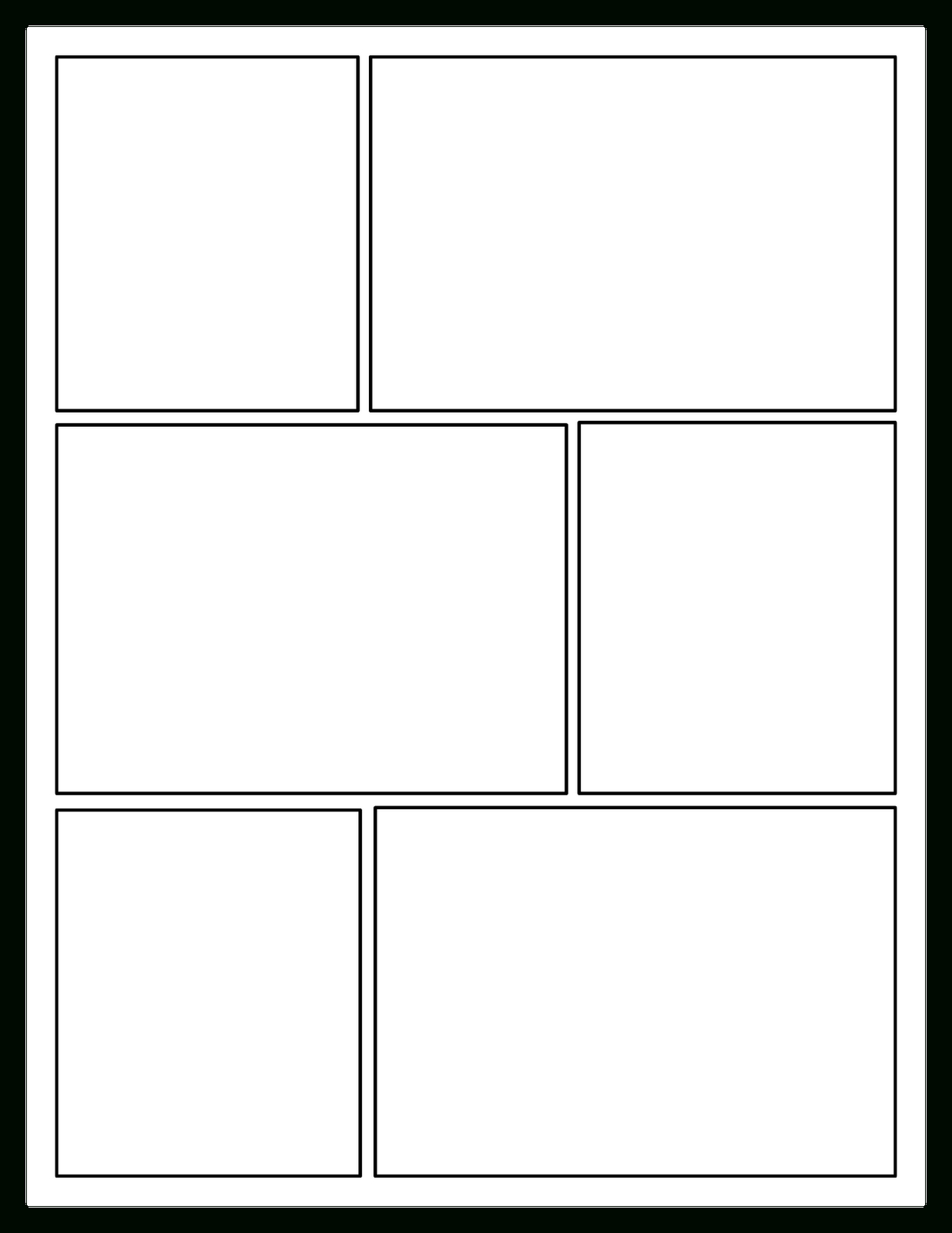Offering Choices For Your Readers: Comic Book Craze! | Comic Within Printable Blank Comic Strip Template For Kids