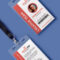 Office Identity Card Template Psd | Id Card Template Inside Id Card Design Template Psd Free Download