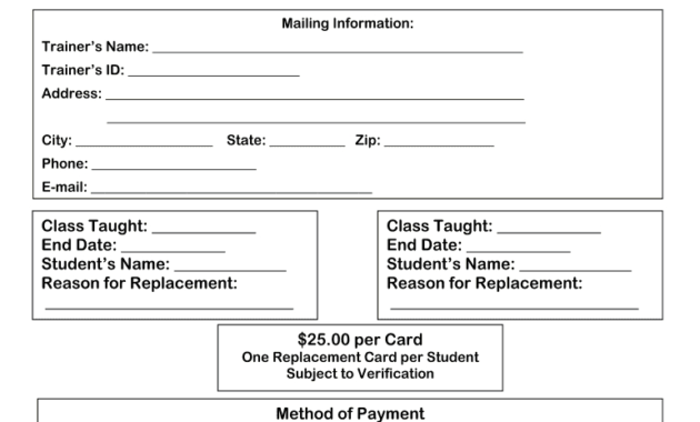 Osha 30 Card Template - Fill Online, Printable, Fillable inside Osha 10 Card Template