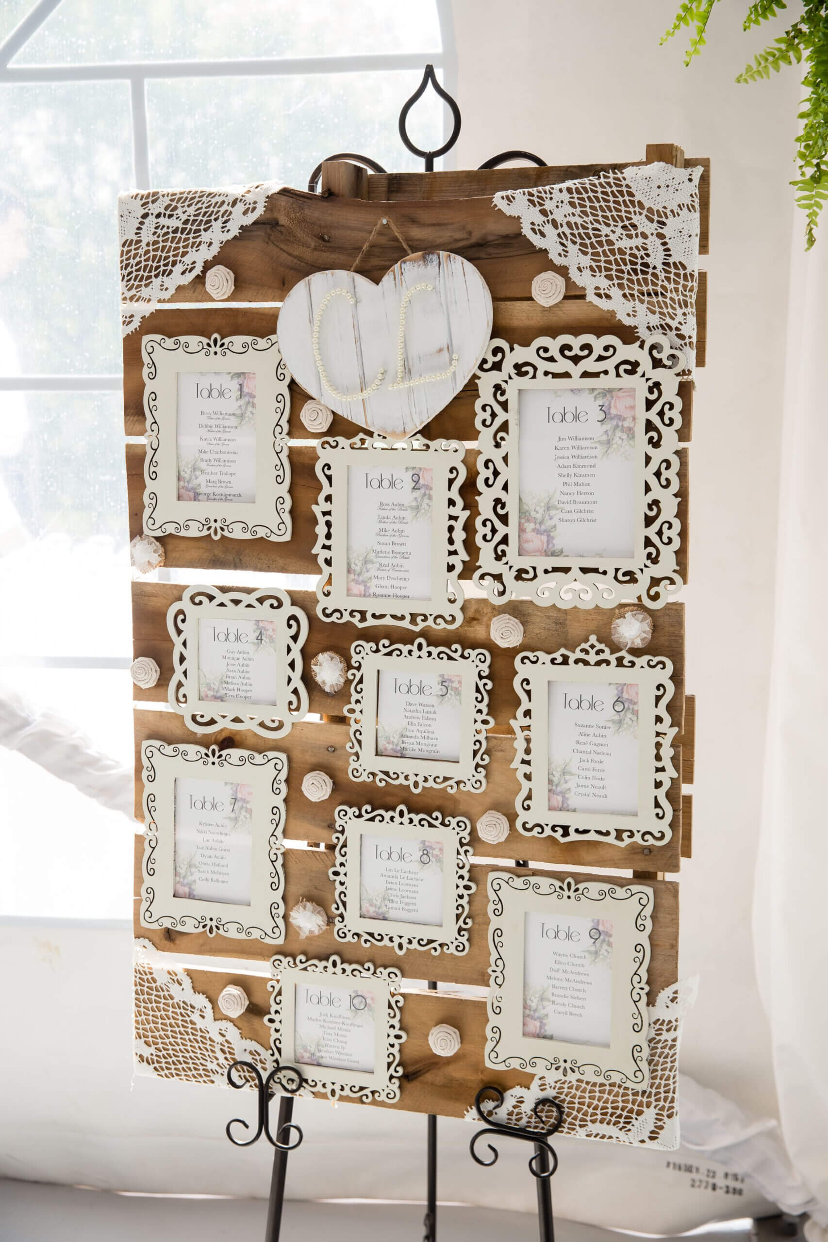 Our Diy Table Seating Chart. I Purchased These Wooden Frames Intended For Michaels Place Card Template