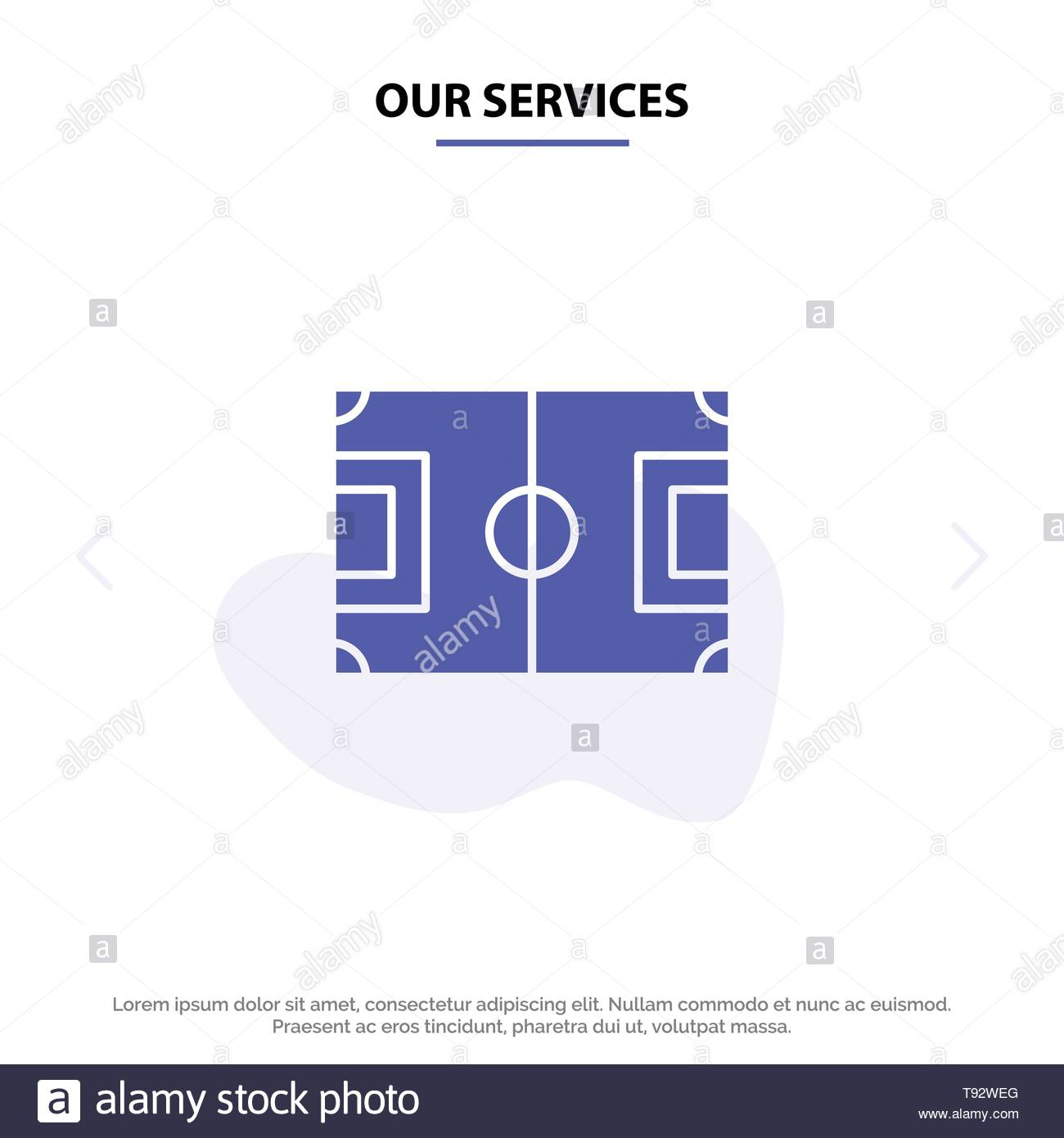 Our Services Field, Football, Game, Pitch, Soccer Solid Intended For Football Referee Game Card Template