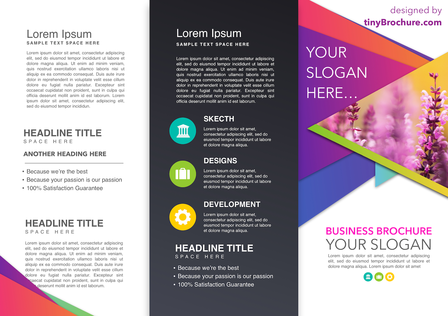 Pamphlet Template Google Slides In Brochure Template Google Docs