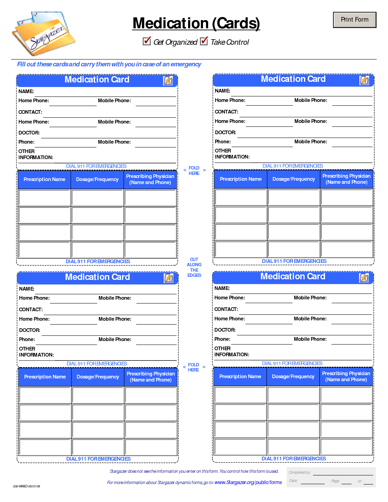 Patient Medication Card Template | Medication List, Medical With Regard To In Case Of Emergency Card Template