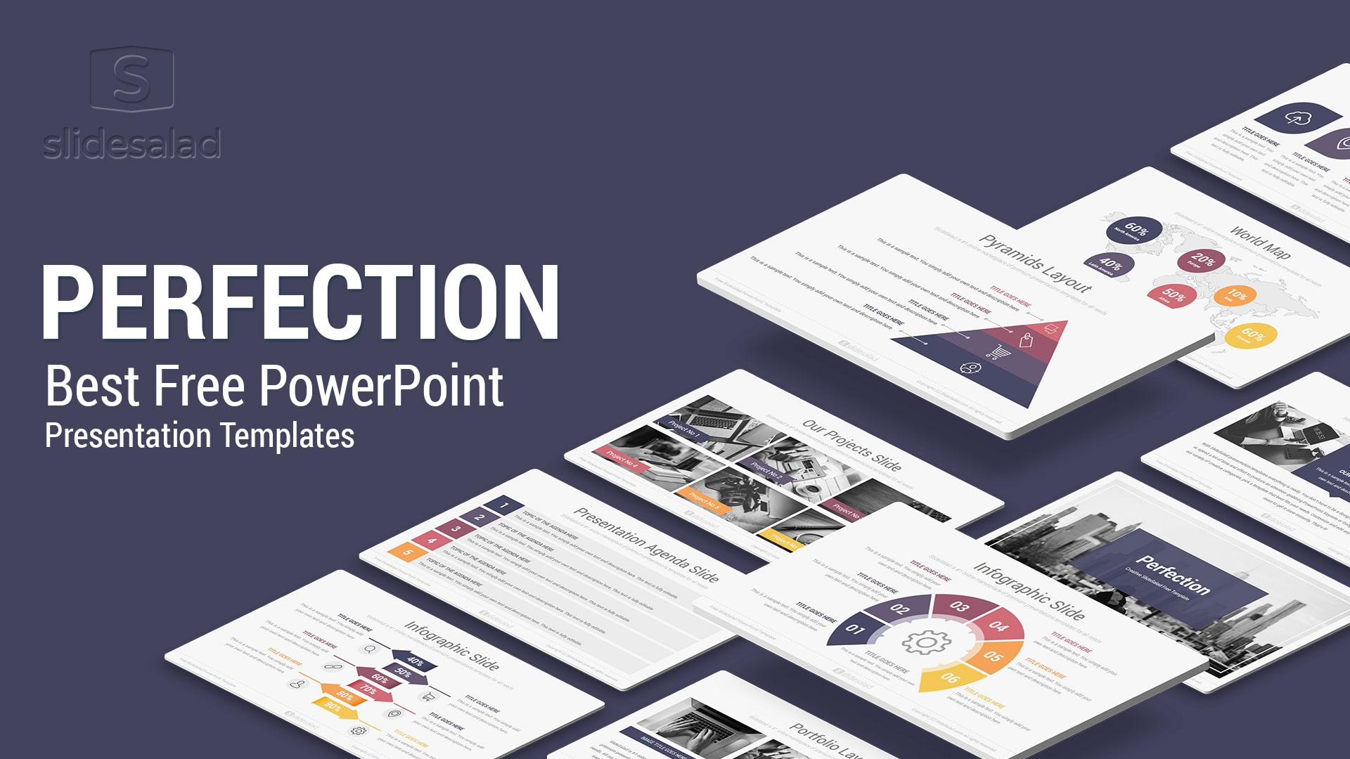 Perfection Free Powerpoint Presentation Template – Free Download Throughout Business Card Template Powerpoint Free