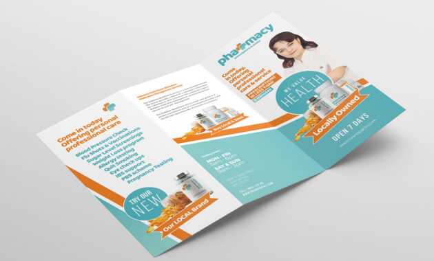 Pharmacy Tri-Fold Brochure Template - Psd, Ai &amp; Vector inside Pharmacy Brochure Template Free