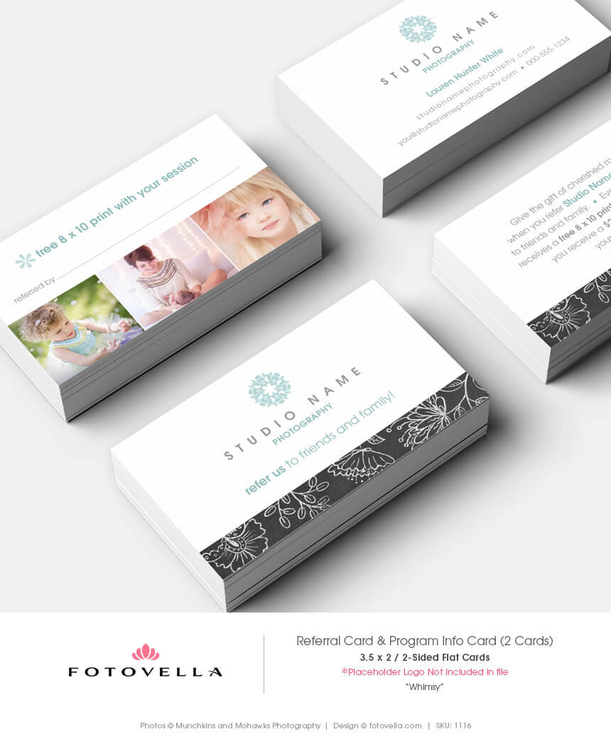 Photography Referral Card Templates ] – Photography For Referral Card Template Free