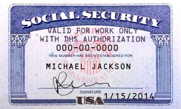 Pin On Novelty Psd Usa Ssn Template with Social Security Card Template Photoshop