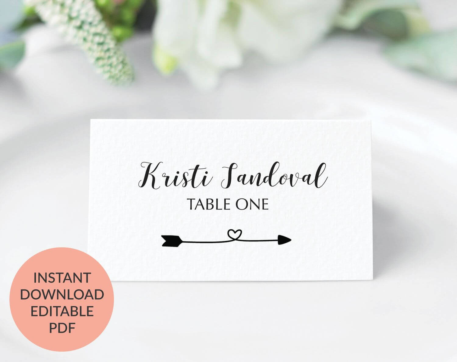 Pin On Wedding Regarding Printable Escort Cards Template