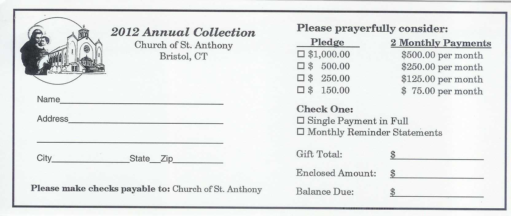 Pinandrew Martin On Pledge Cards | Card Templates Inside Free Pledge Card Template