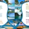 Pinfarideh On Brochure Design | Travel Brochure Design In Island Brochure Template
