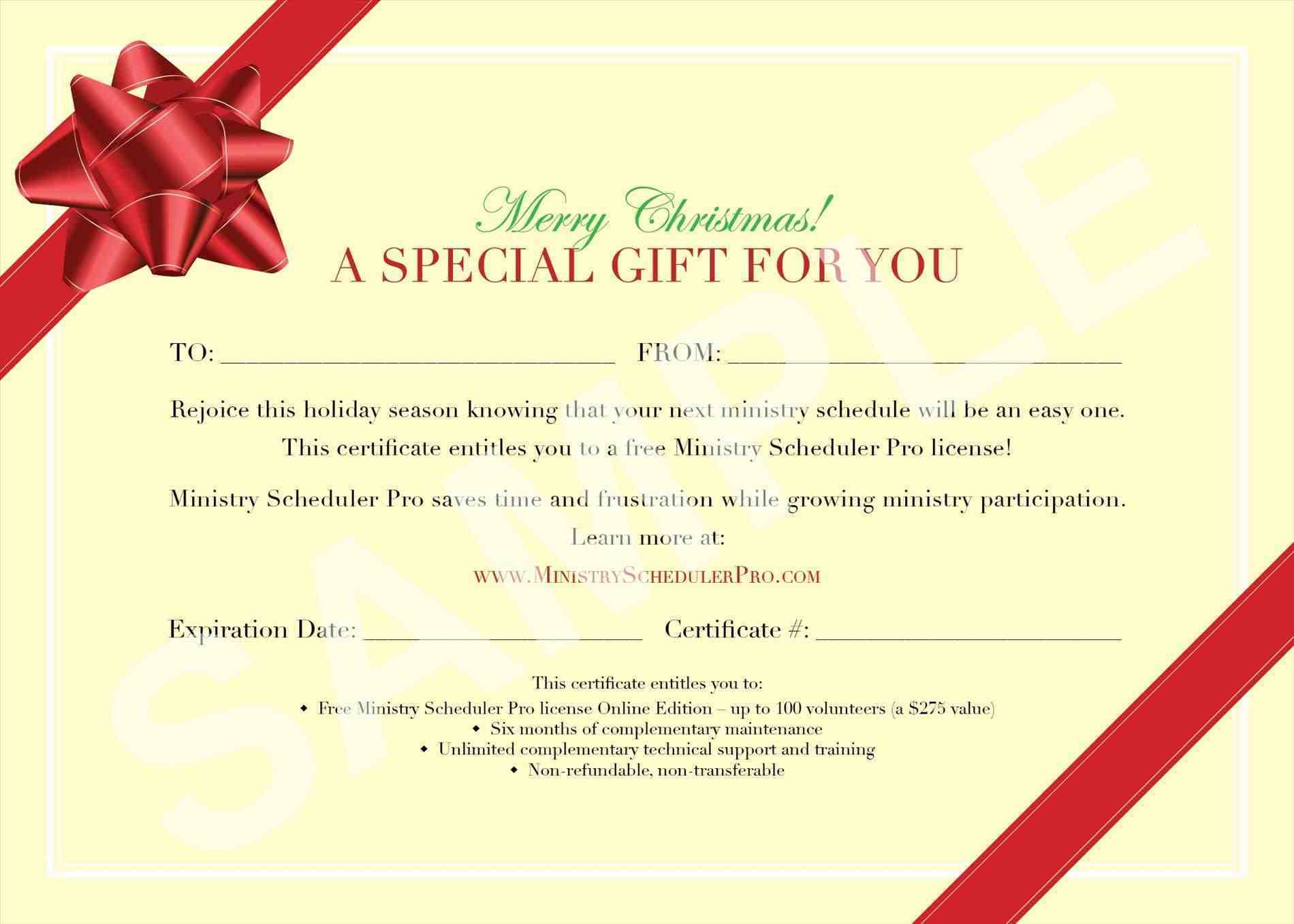 Pinjoanna Keysa On Free Tamplate | Gift Certificate Throughout Christmas Gift Certificate Template Free Download