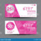 Pink Gift Voucher Template, Coupon Design, Certificate Within Pink Gift Certificate Template
