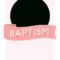 Pink Ribbon - Baptism &amp; Christening Invitation Template inside Blank Christening Invitation Templates