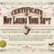 Pinlady Vodka717 On +It's All About Sarcastic Sarcasm+ Regarding Funny Certificate Templates